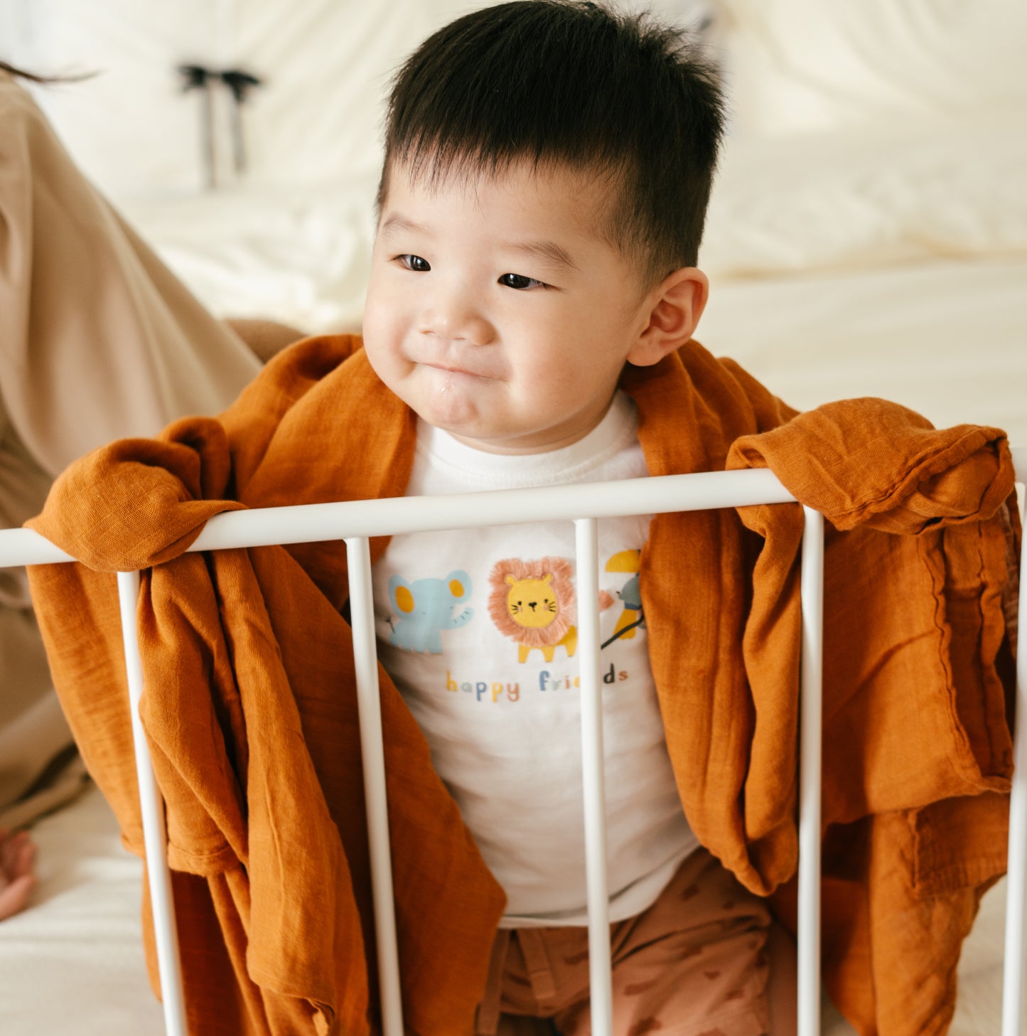 B's Organic Muslin Swaddle